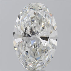 6.04 ct F Colour VVS2 Clarity Oval Shape Lab Grown Diamond