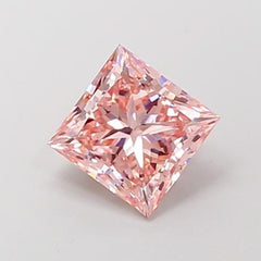 1.54 ct  Colour VVS2 Clarity Princess Shape Coloured Lab Grown Diamond