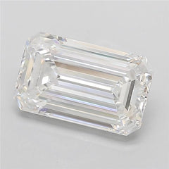 7.52 ct F Colour VVS2 Clarity Emerald Shape Lab Grown Diamond
