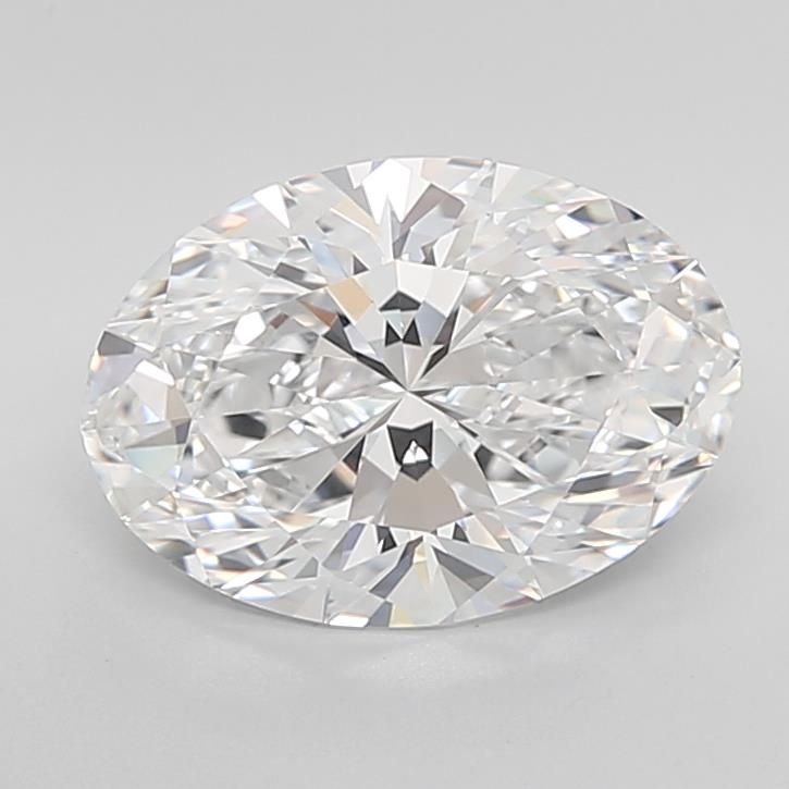 4.07 ct D Colour IF Clarity Oval Shape Lab Grown Diamond