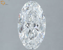 2.06 ct D Colour VS1 Clarity Oval Shape Lab Grown Diamond