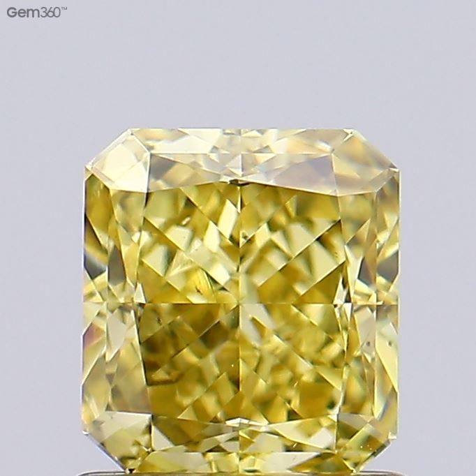 0.96 ct  Colour VS2 Clarity Radiant Shape Coloured Lab Grown Diamond