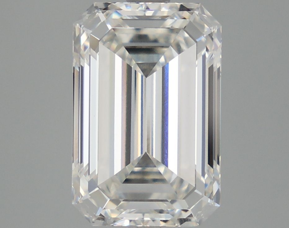 4.16 ct F Colour VVS2 Clarity Emerald Shape Lab Grown Diamond