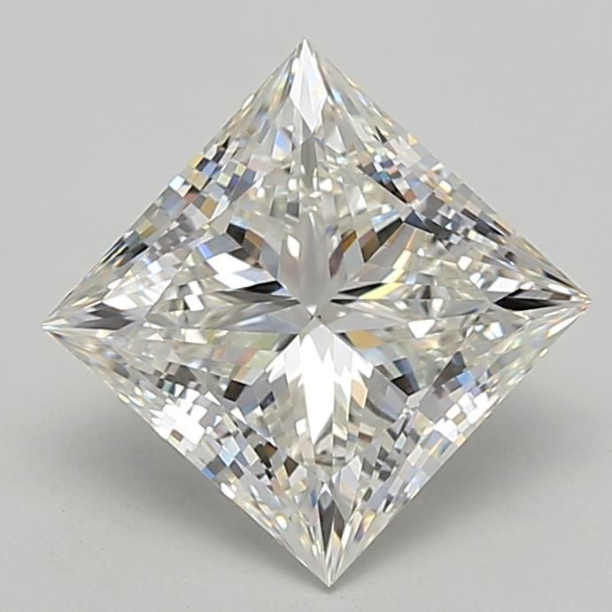 3.3 ct G Colour VVS2 Clarity Princess Shape Lab Grown Diamond