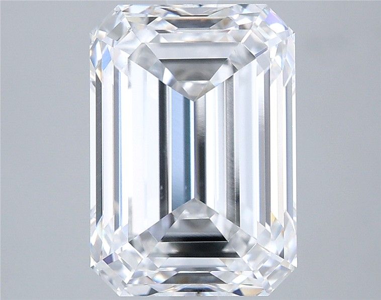 4.53 ct D Colour VS1 Clarity Emerald Shape Lab Grown Diamond