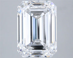 4.53 ct D Colour VS1 Clarity Emerald Shape Lab Grown Diamond