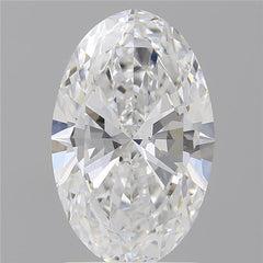 2.0 ct D Colour VVS2 Clarity Oval Shape Lab Grown Diamond