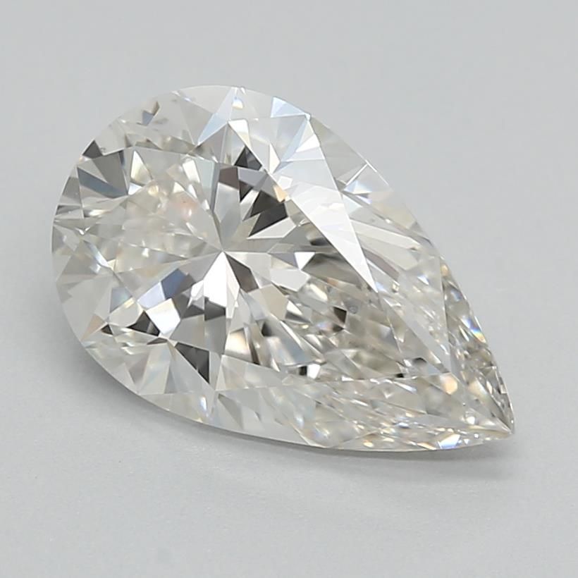 1.5 ct G Colour VVS2 Clarity Pear Shape Lab Grown Diamond