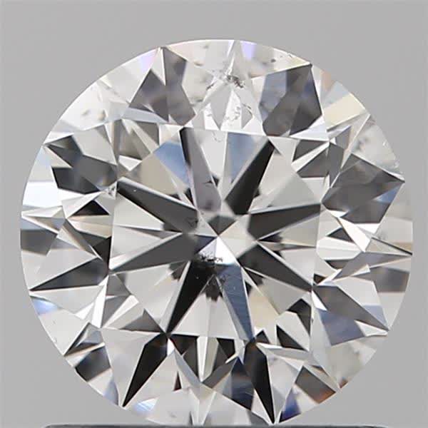 0.9 ct E Colour SI1 Clarity Round Shape Natural Diamond