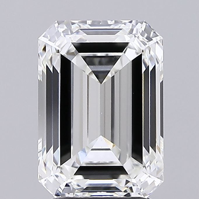 3.11 ct G Colour VVS2 Clarity Emerald Shape Lab Grown Diamond