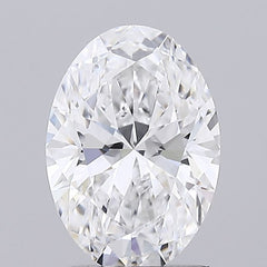 1.32 ct D Colour VVS1 Clarity Oval Shape Lab Grown Diamond