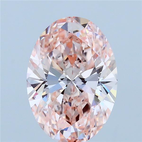 3.01 ct  Colour VVS2 Clarity Oval Shape Coloured Lab Grown Diamond