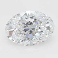 2.03 ct D Colour VVS2 Clarity Oval Shape Lab Grown Diamond