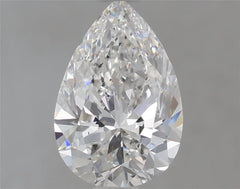 1.02 ct E Colour SI1 Clarity Pear Shape Lab Grown Diamond