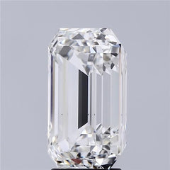 5.45 ct G Colour VS2 Clarity Emerald Shape Lab Grown Diamond
