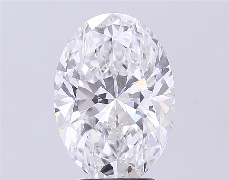 4.05 ct E Colour VVS2 Clarity Oval Shape Lab Grown Diamond