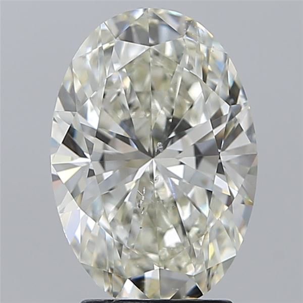 3.01 ct K Colour SI1 Clarity Oval Shape Natural Diamond