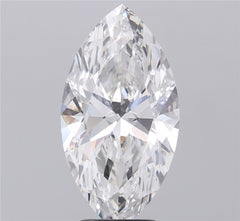 4.01 ct G Colour VVS2 Clarity Marquise Shape Lab Grown Diamond
