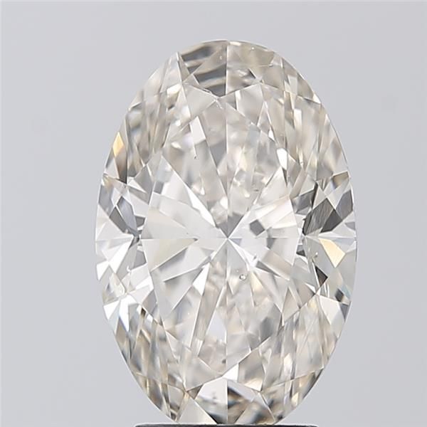 4.01 ct J Colour SI1 Clarity Oval Shape Natural Diamond