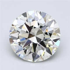 5.01 ct J Colour VVS1 Clarity Round Shape Natural Diamond