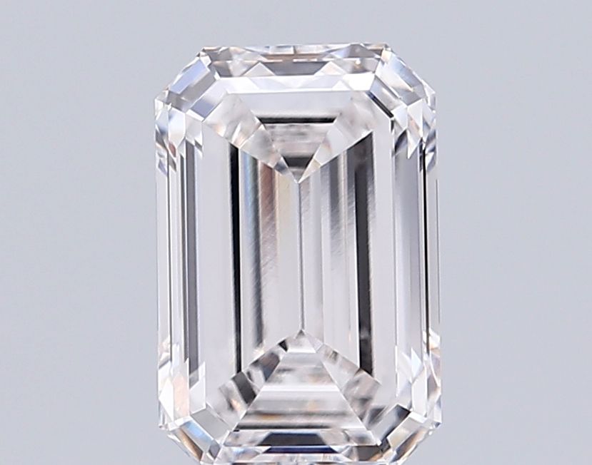 3.9 ct F Colour VVS2 Clarity Emerald Shape Lab Grown Diamond