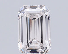 3.9 ct F Colour VVS2 Clarity Emerald Shape Lab Grown Diamond