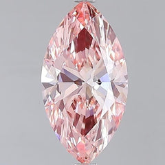 4.01 ct  Colour VVS2 Clarity Marquise Shape Coloured Lab Grown Diamond
