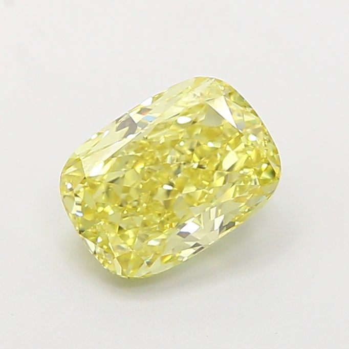 1.51 ct  Colour VVS2 Clarity Cushion Shape Coloured Lab Grown Diamond