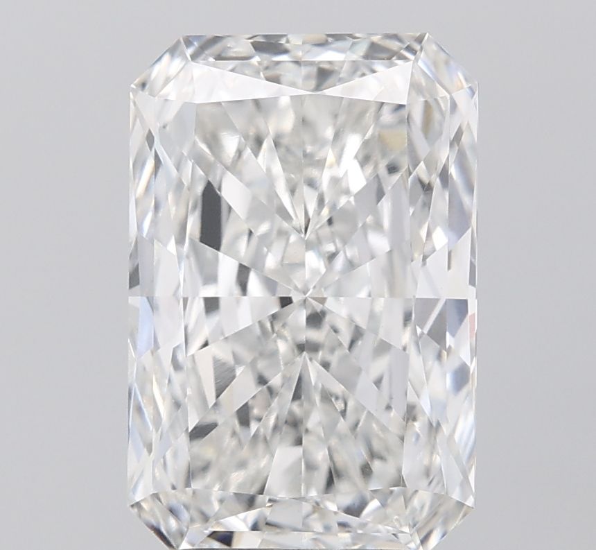 4.06 ct F Colour VVS2 Clarity Radiant Shape Lab Grown Diamond