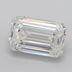 5.53 ct E Colour VVS2 Clarity Emerald Shape Lab Grown Diamond