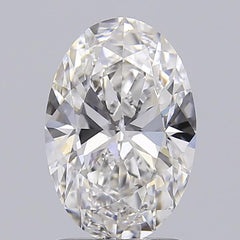 1.51 ct E Colour VVS2 Clarity Oval Shape Lab Grown Diamond