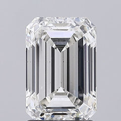 2.08 ct G Colour VS2 Clarity Emerald Shape Lab Grown Diamond