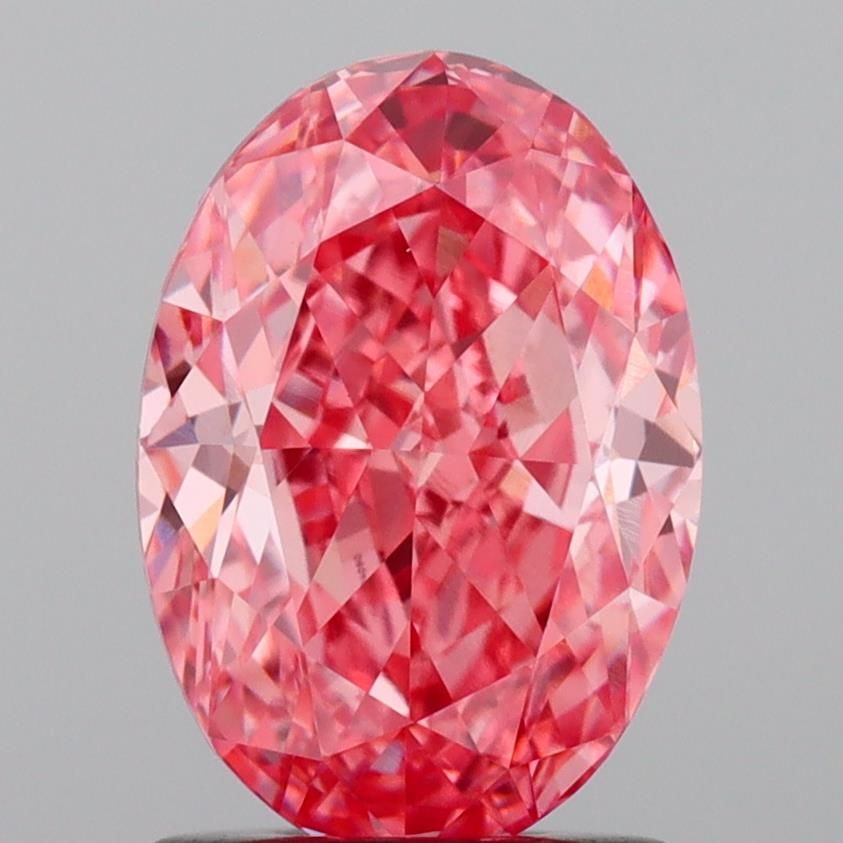 1.6 ct  Colour VVS2 Clarity Oval Shape Coloured Lab Grown Diamond