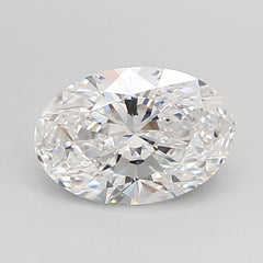 2.0 ct D Colour IF Clarity Oval Shape Lab Grown Diamond