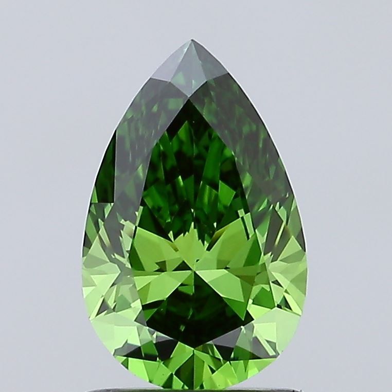 1.02 ct  Colour VS1 Clarity Pear Shape Coloured Lab Grown Diamond