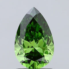 1.02 ct  Colour VS1 Clarity Pear Shape Coloured Lab Grown Diamond