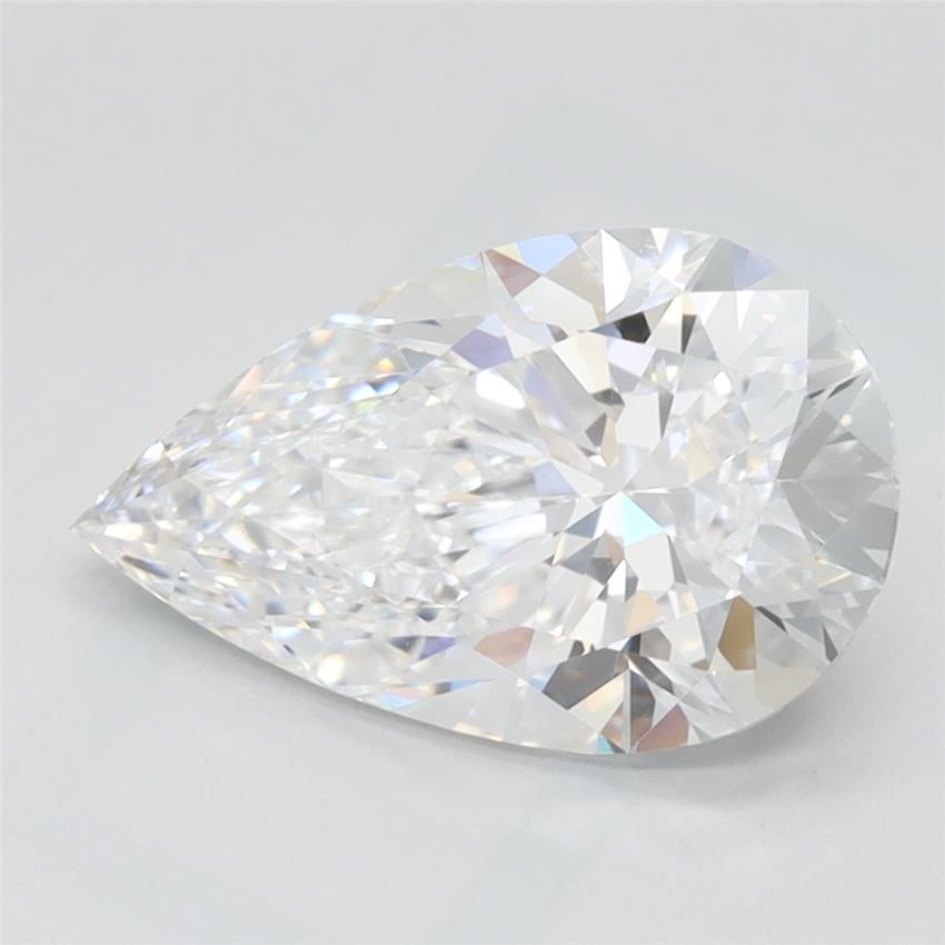 2.03 ct D Colour VVS1 Clarity Pear Shape Lab Grown Diamond