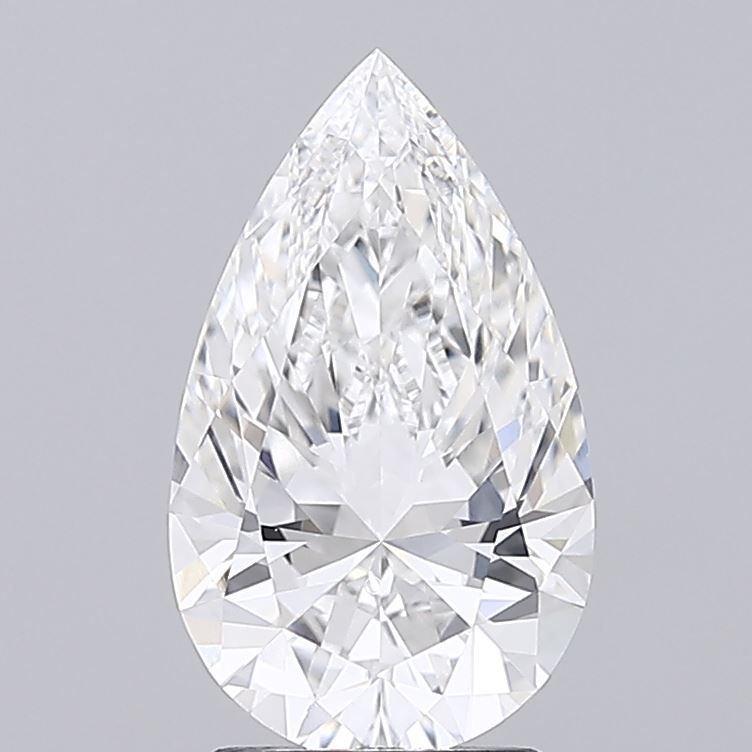 2.7 ct F Colour VVS2 Clarity Pear Shape Lab Grown Diamond