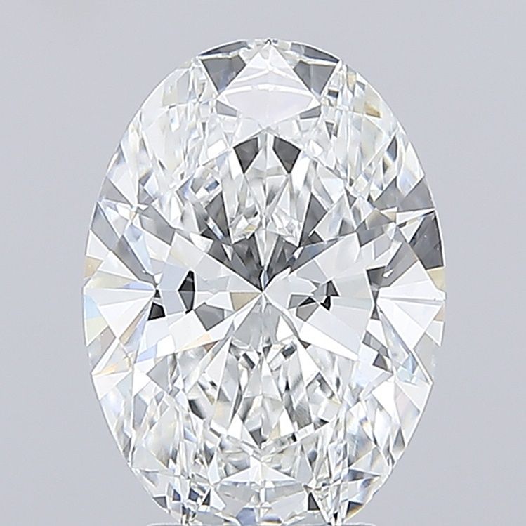 4.08 ct E Colour VVS2 Clarity Oval Shape Lab Grown Diamond