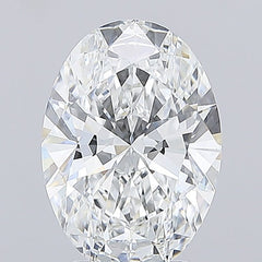 4.08 ct E Colour VVS2 Clarity Oval Shape Lab Grown Diamond