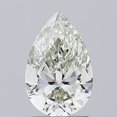 1.52 ct K Colour VVS1 Clarity Pear Shape Natural Diamond