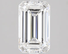 2.05 ct D Colour VVS1 Clarity Emerald Shape Lab Grown Diamond