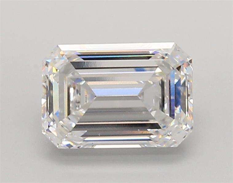2.05 ct E Colour VVS2 Clarity Emerald Shape Lab Grown Diamond