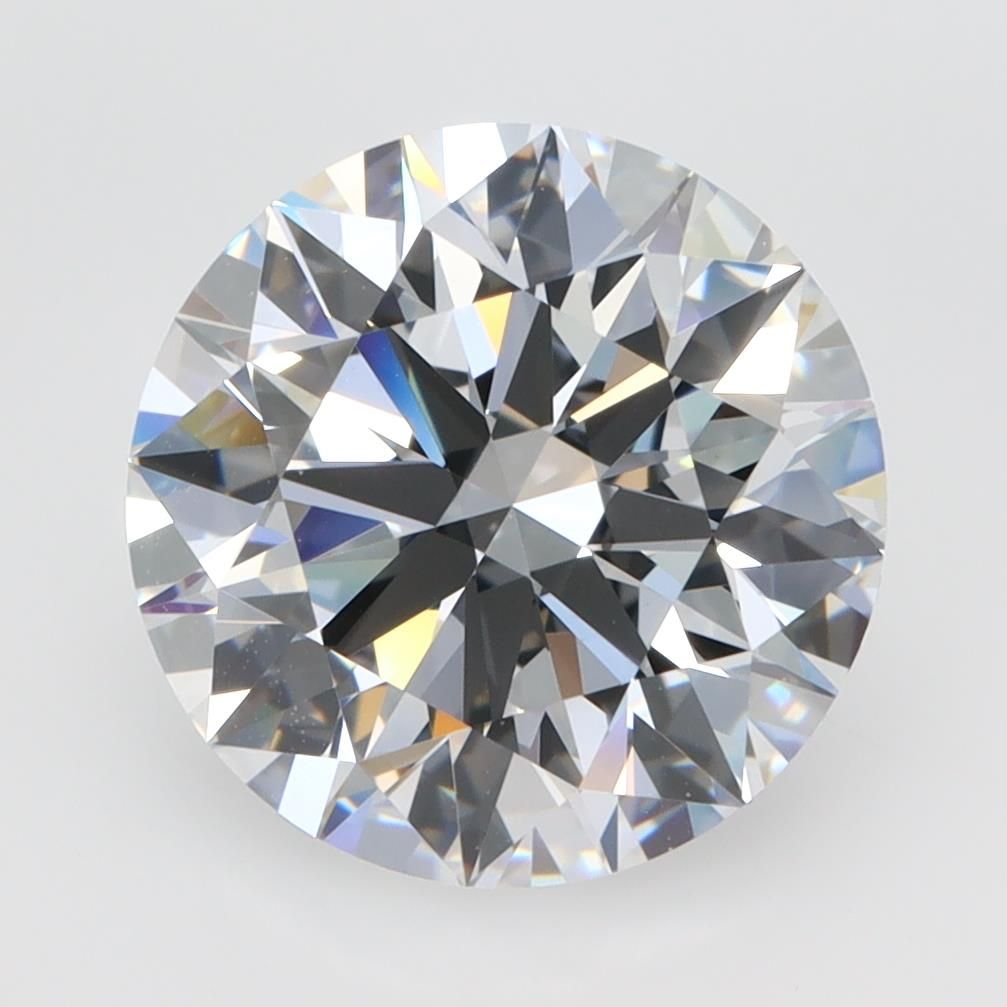 3.62 ct D Colour VVS2 Clarity Round Shape Lab Grown Diamond