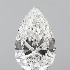 3.01 ct E Colour SI1 Clarity Pear Shape Lab Grown Diamond
