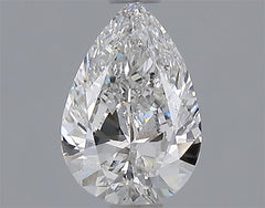 1.0 ct E Colour SI1 Clarity Pear Shape Lab Grown Diamond