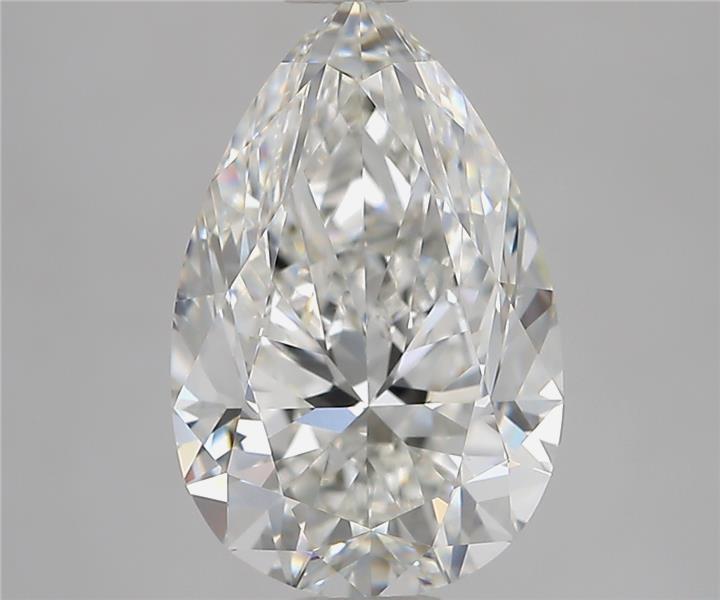 3.01 ct F Colour VVS1 Clarity Pear Shape Natural Diamond