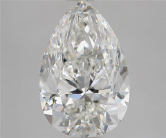 3.01 ct F Colour VVS1 Clarity Pear Shape Natural Diamond