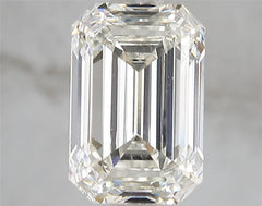 3.09 ct H Colour VVS2 Clarity Emerald Shape Lab Grown Diamond