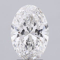 3.03 ct F Colour VS2 Clarity Oval Shape Lab Grown Diamond